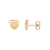 Arete Corazón oro 10k