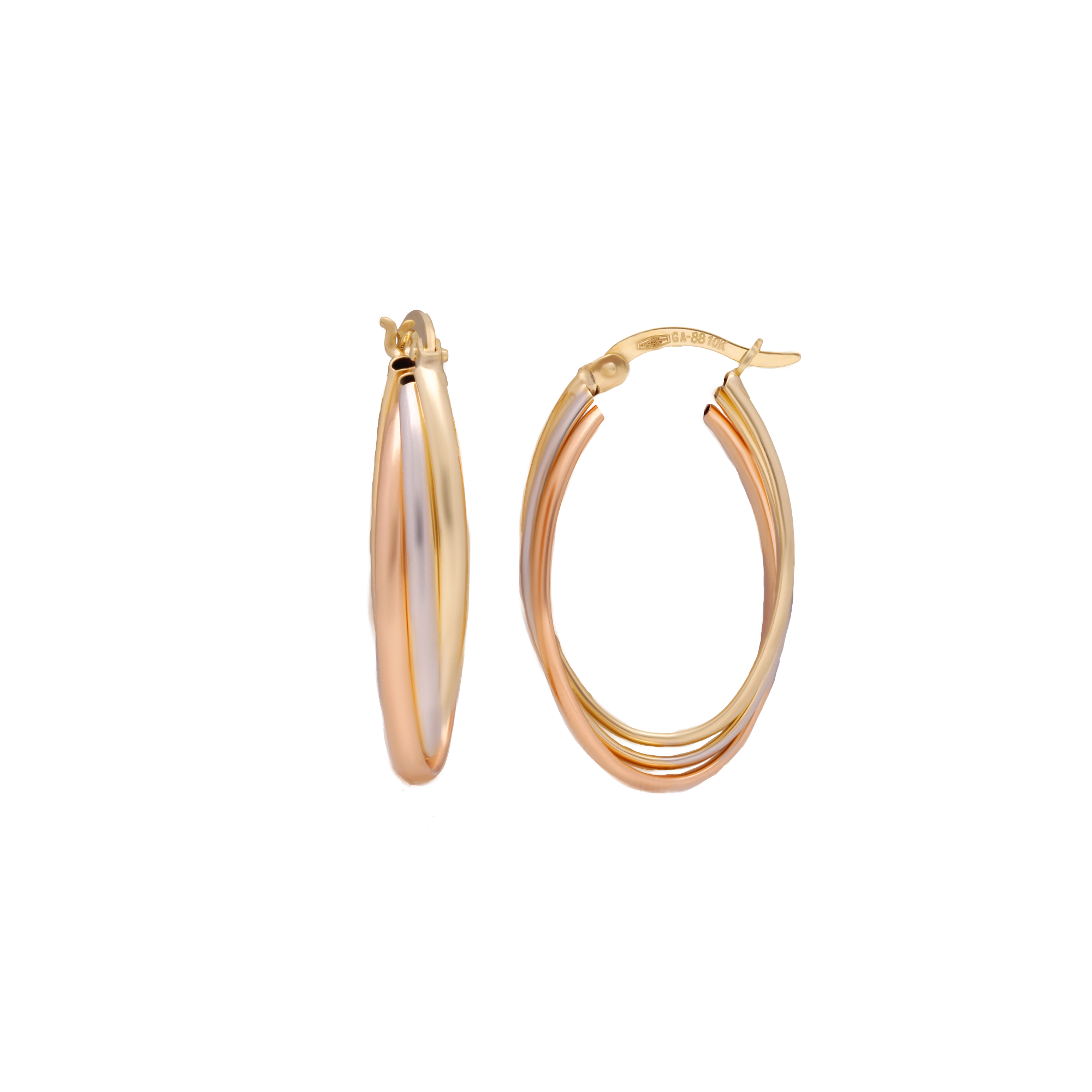 Arete 3 oro 10k