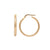 Arete Circular oro 10k