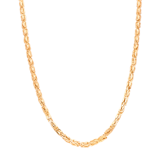 Collar Bizantino oro 14k