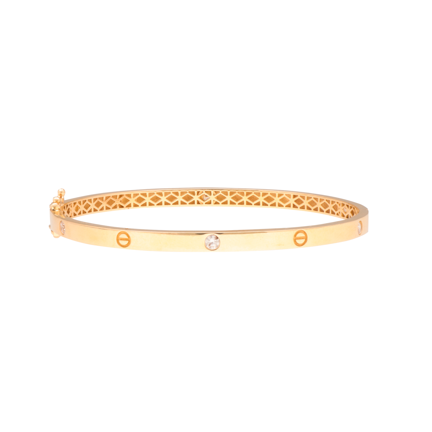 Pulsera estilo Cart oro 10k