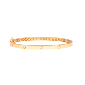 Pulsera estilo Cart oro 10k