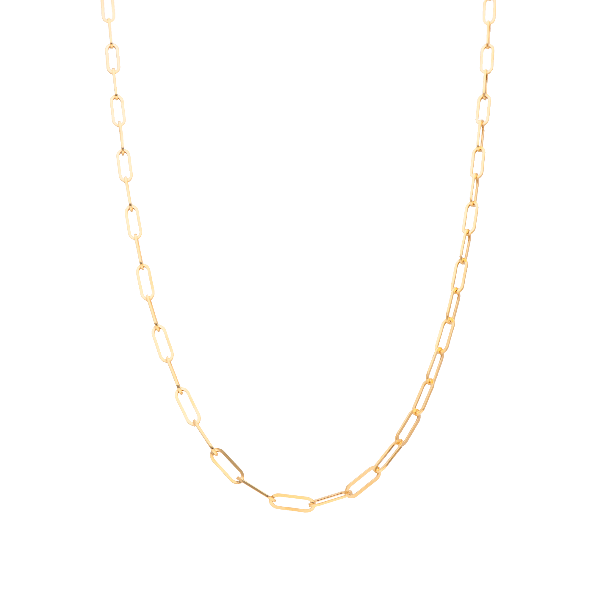 Collar clip oro 10k