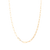 Collar clip oro 10k