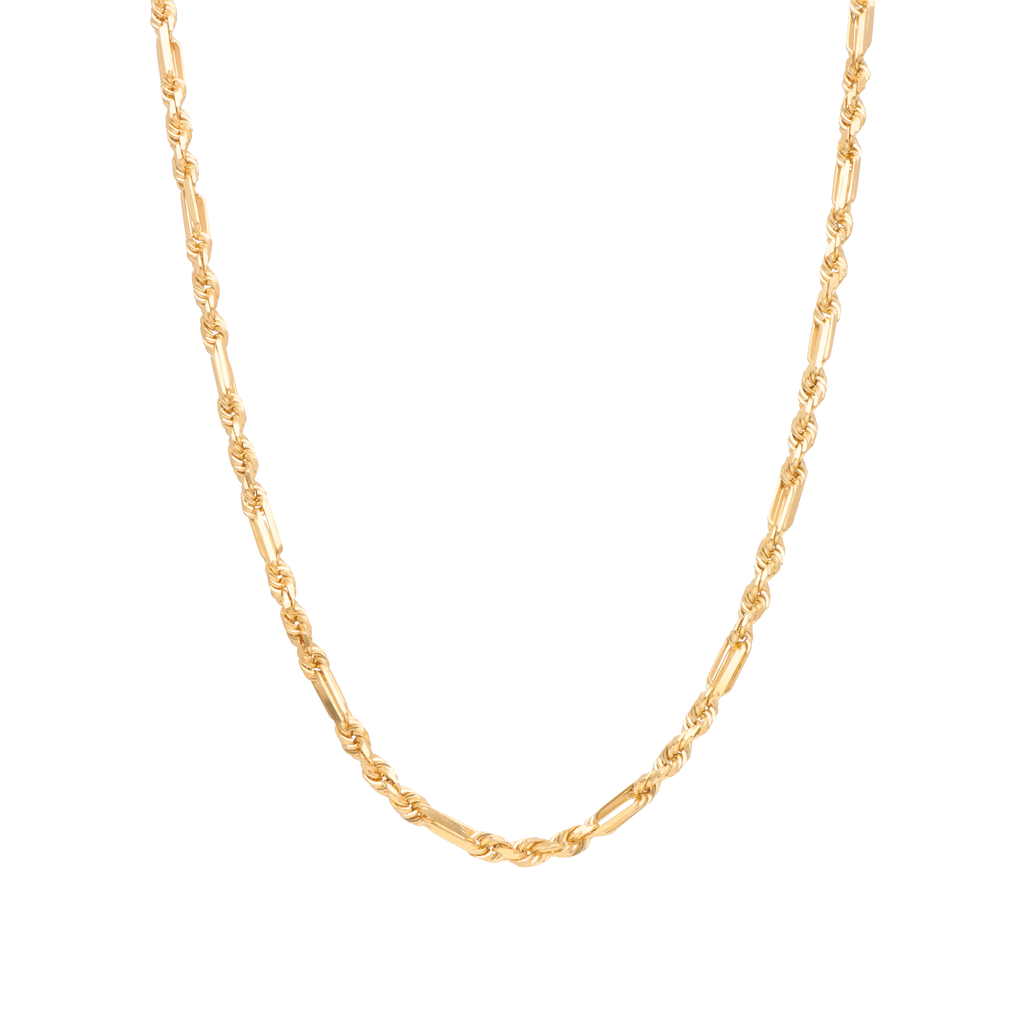 Collar fígaro oro 10k