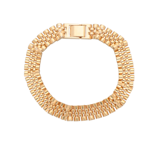 Pulsera Estilo Role oro 10k