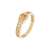 Anillo Hebilla Cinturón Oro 10k