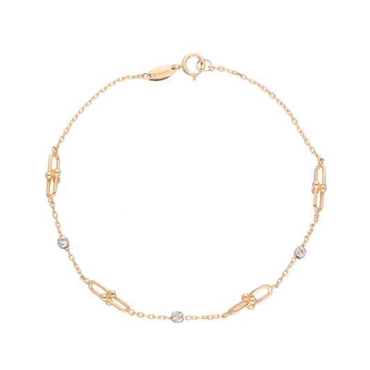 Pulsera Nudo Ferra oro 10k